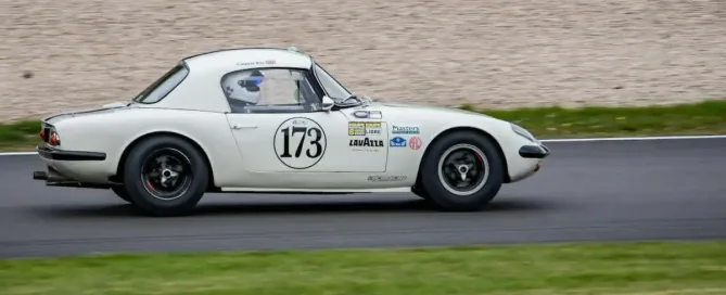 MCR Lotus Elan Pall-Mall Cup Donington-Historic Festival