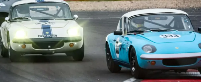 MCR Lotus Elan Pall-Mall Cup Donington-Historic Festival